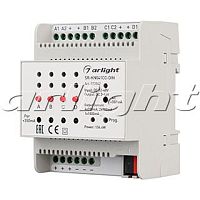 Контроллер тока SR-KN041CC-DIN (12-48V, 4x350/700mA), 23042 |  код. 023042 |  Arlight